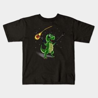 Short-Armed Roars of Laughter: The Hilarious Antics of a T-Rex Comedian Kids T-Shirt